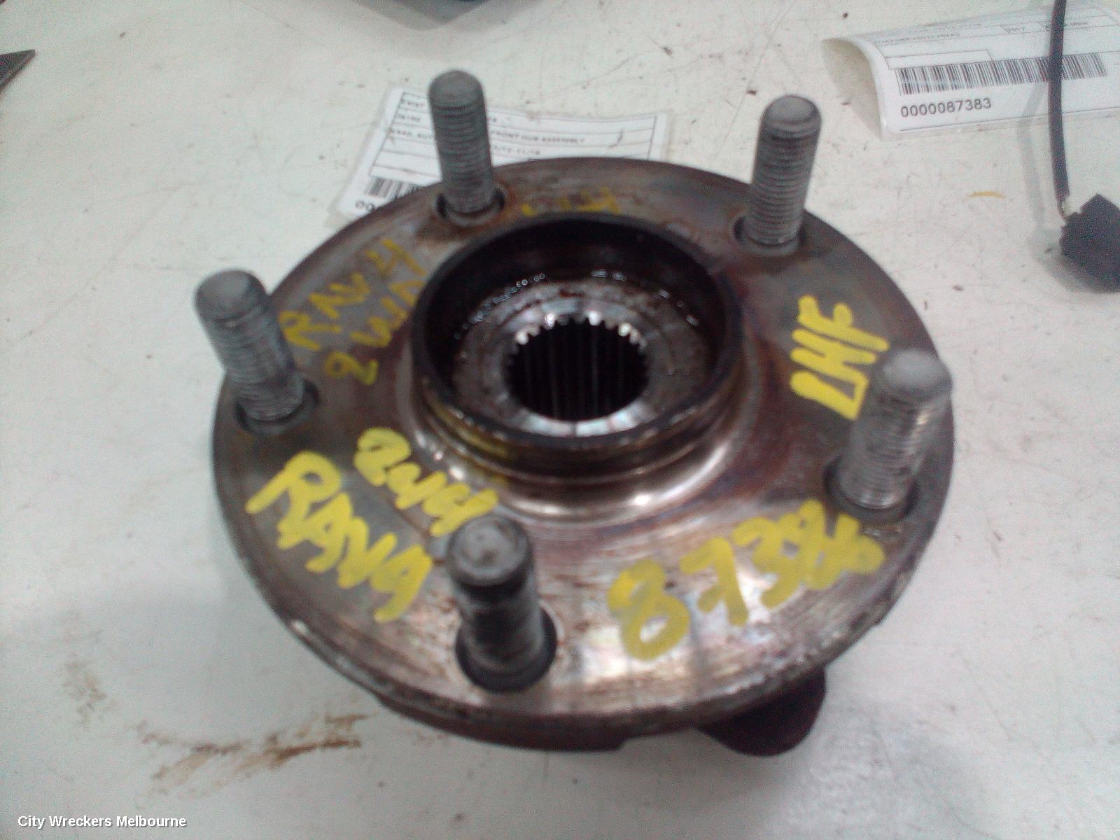 TOYOTA RAV4 LEFT FRONT HUB ASSEMBLY, XA40, AUTO T/M, 2WD, 12/2012 - 11/2018 - Image 1