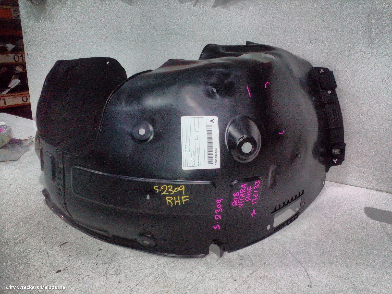 HYUNDAI TUCSON RIGHT GUARD LINER, FRONT, NX4, 02/2021 ONWARDS - Image 2