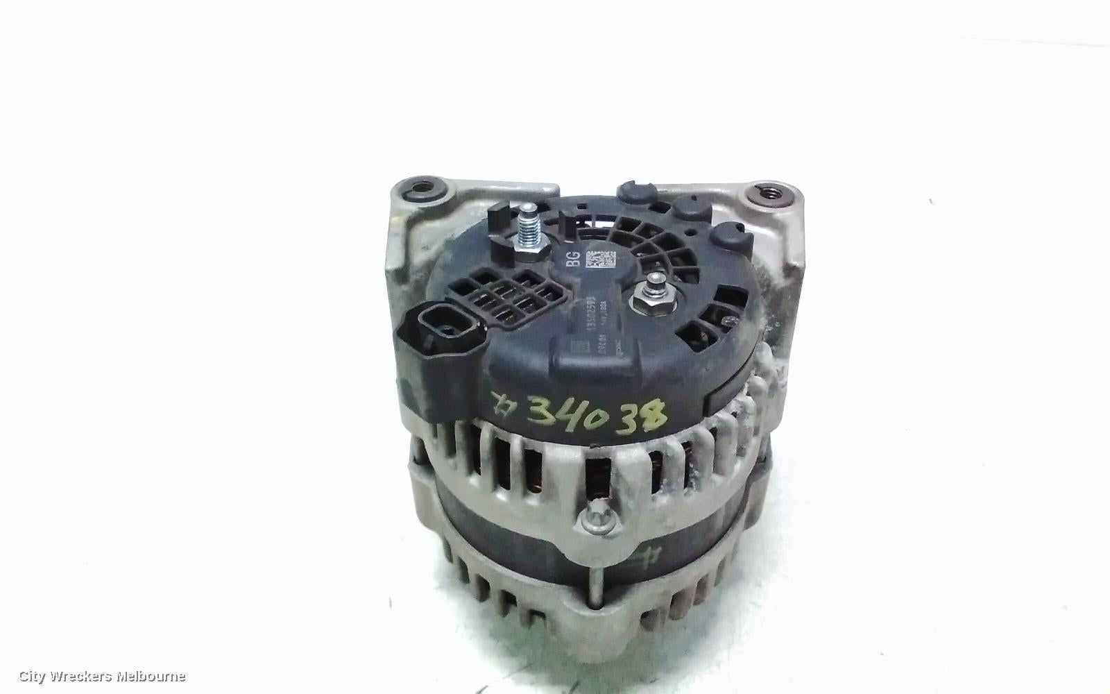 HOLDEN CRUZE ALTERNATOR, PETROL, 1.8, F18D4, JG, 03/2009 - 02/2011 - Image 1