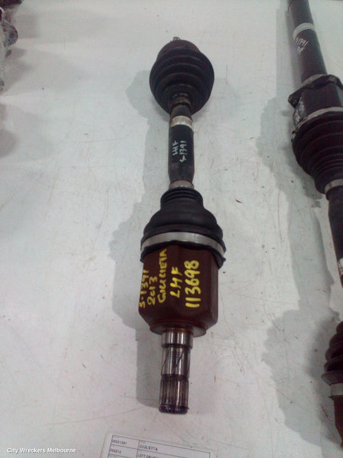 ALFA ROMEO GIULIETTA LEFT DRIVESHAFT, MANUAL T/M, PETROL, 1.4, 940 SERIES, 06/2011 ONWARDS - Image 1