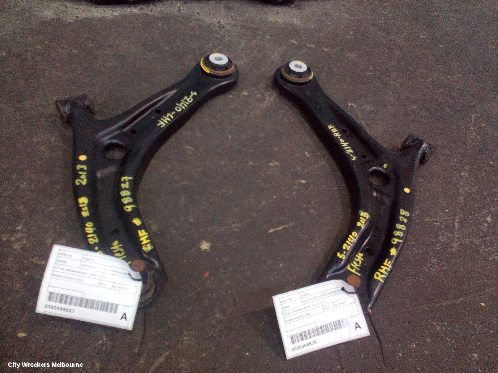FORD FIESTA LEFT FRONT LOWER CONTROL ARM, WT-WZ, SEDAN/HATCH, 10/2010 - 12/2019 - Image 2