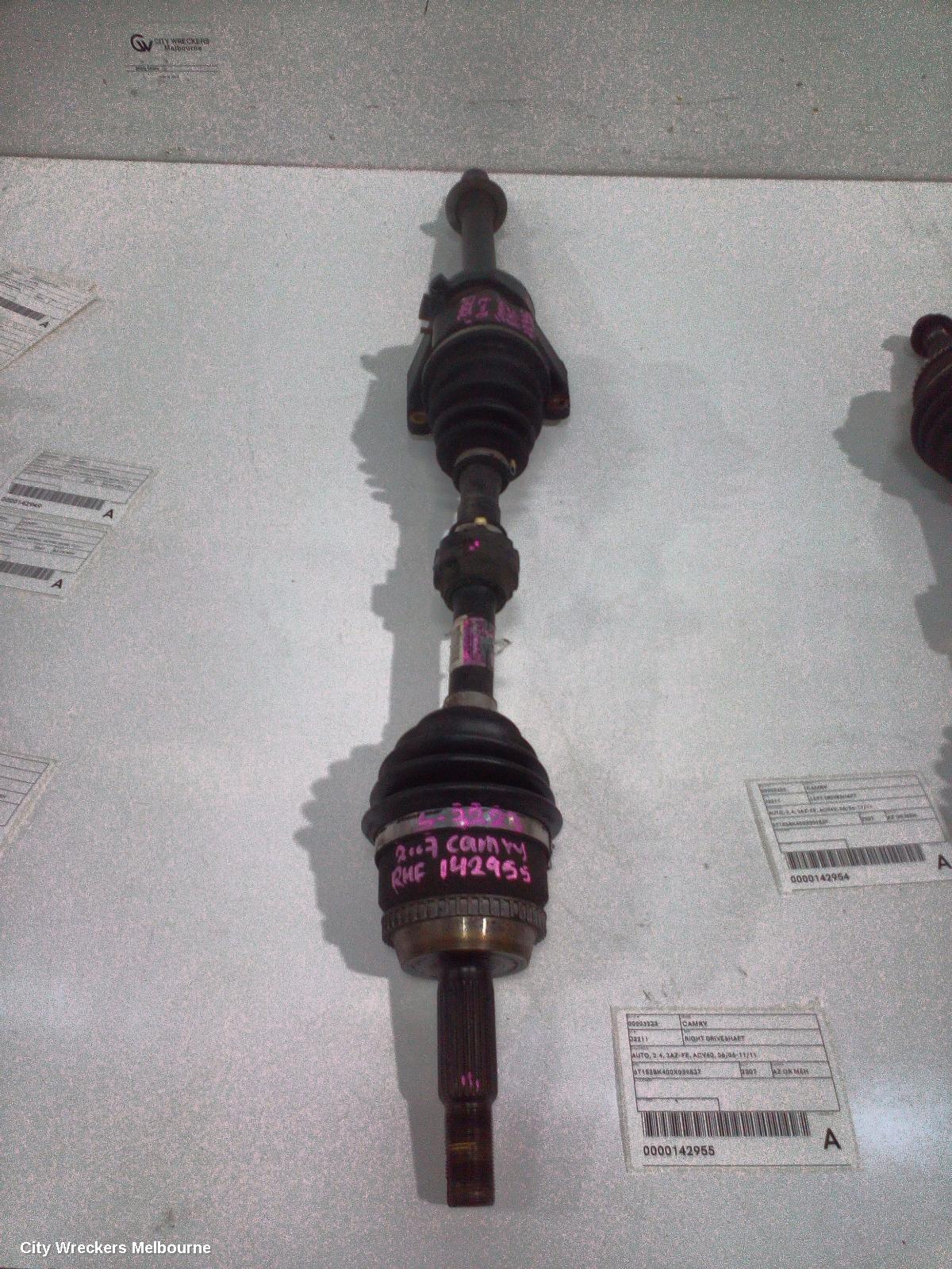 TOYOTA CAMRY RIGHT DRIVESHAFT, AUTO, 2.4, 2AZ-FE, ACV40, 06/2006 - 11/2011 - Image 1