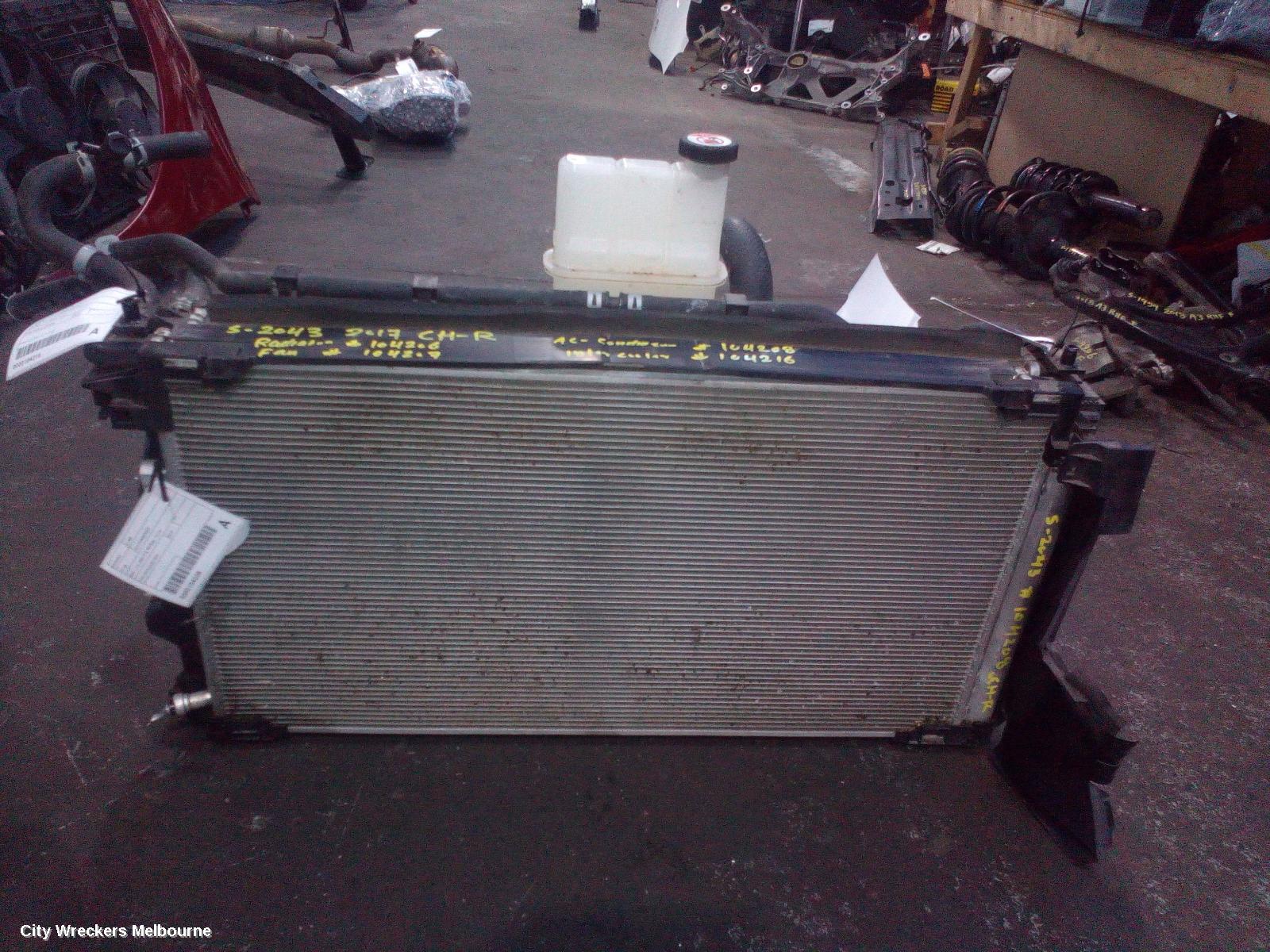 TOYOTA C-HR INTERCOOLER, PETROL, 1.2, GEN 1, 12/2016 ONWARDS - Image 1