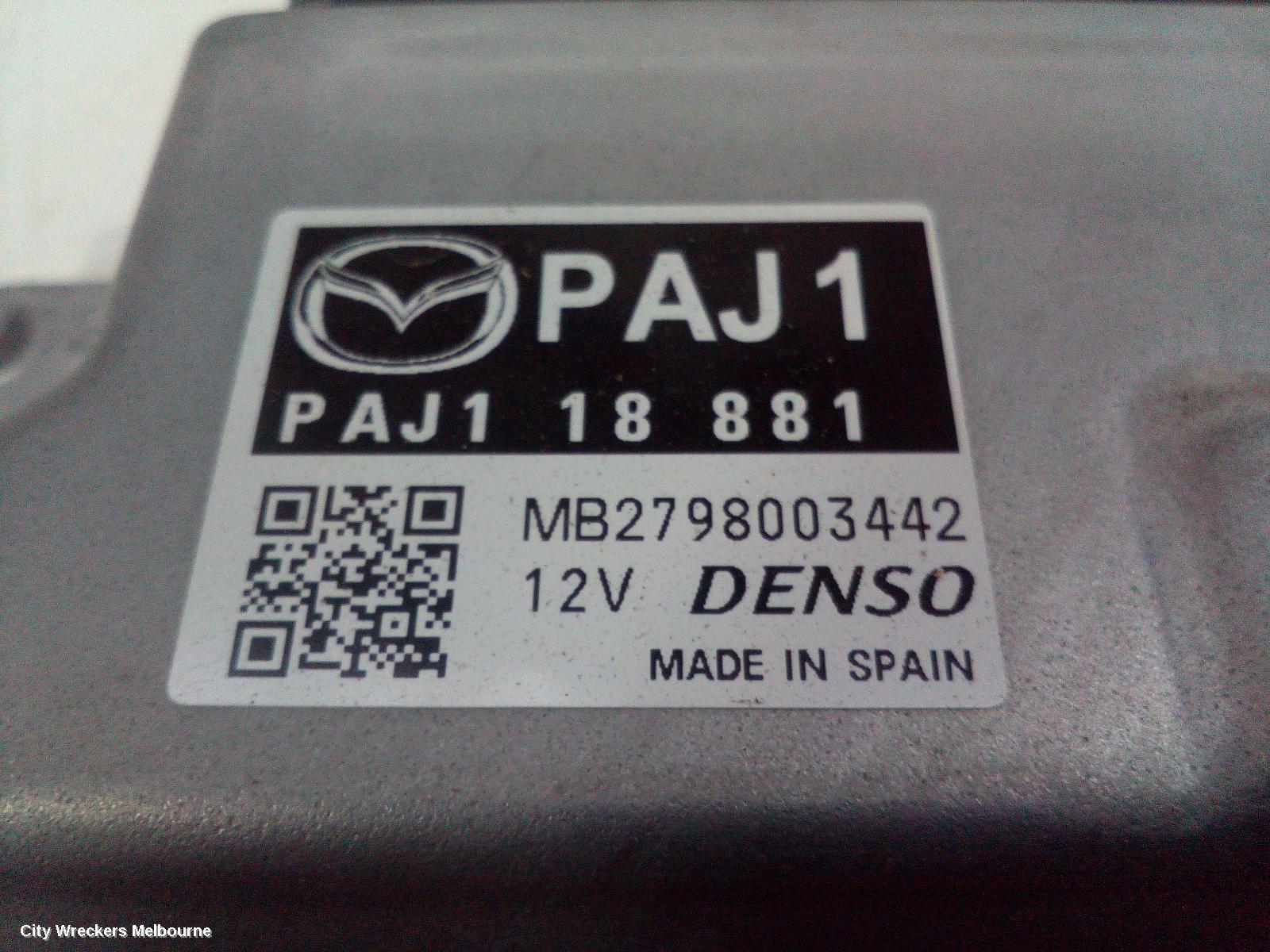 MAZDA 3 ECU, ENGINE ECU, 2.0, PETROL, ECU ONLY, DENSO PAJ1 TYPE, BP, 03/2019 ONWARDS - Image 3