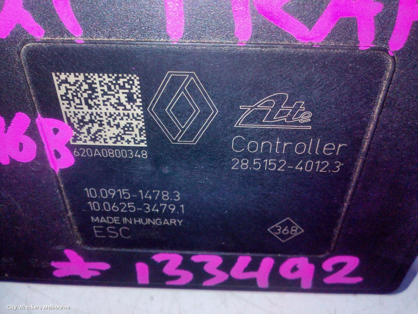 RENAULT TRAFIC ABS PUMP/MODULATOR, X82, P/N 476601418R, 01/2015 ONWARDS - Image 2