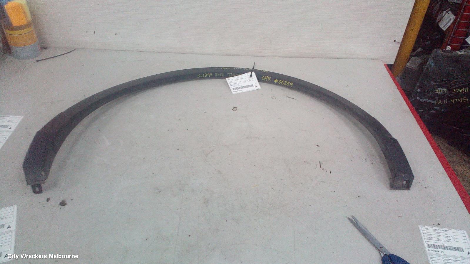 VOLKSWAGEN TIGUAN WHEEL ARCH FLARE, LH REAR, 5NA, 06/2016 ONWARDS - Image 1