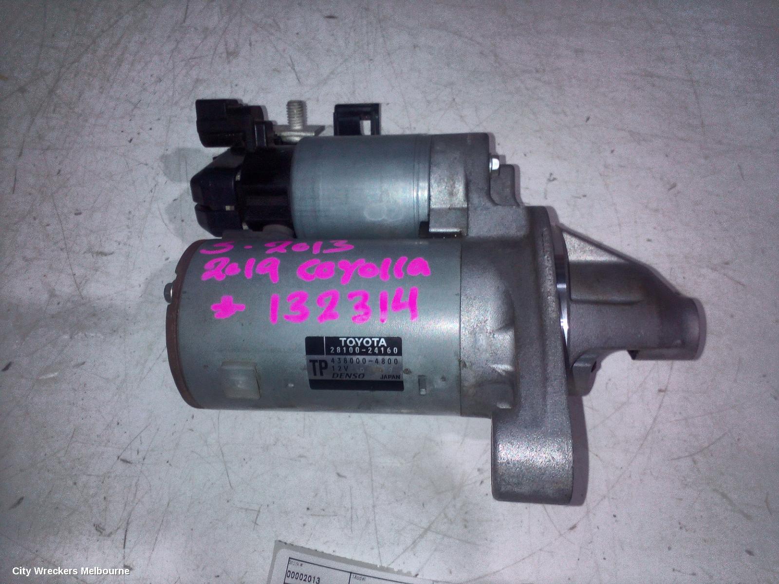 TOYOTA COROLLA STARTER, E210, PETROL, 2.0, M20A-FKS, 07/2018 ONWARDS - Image 2