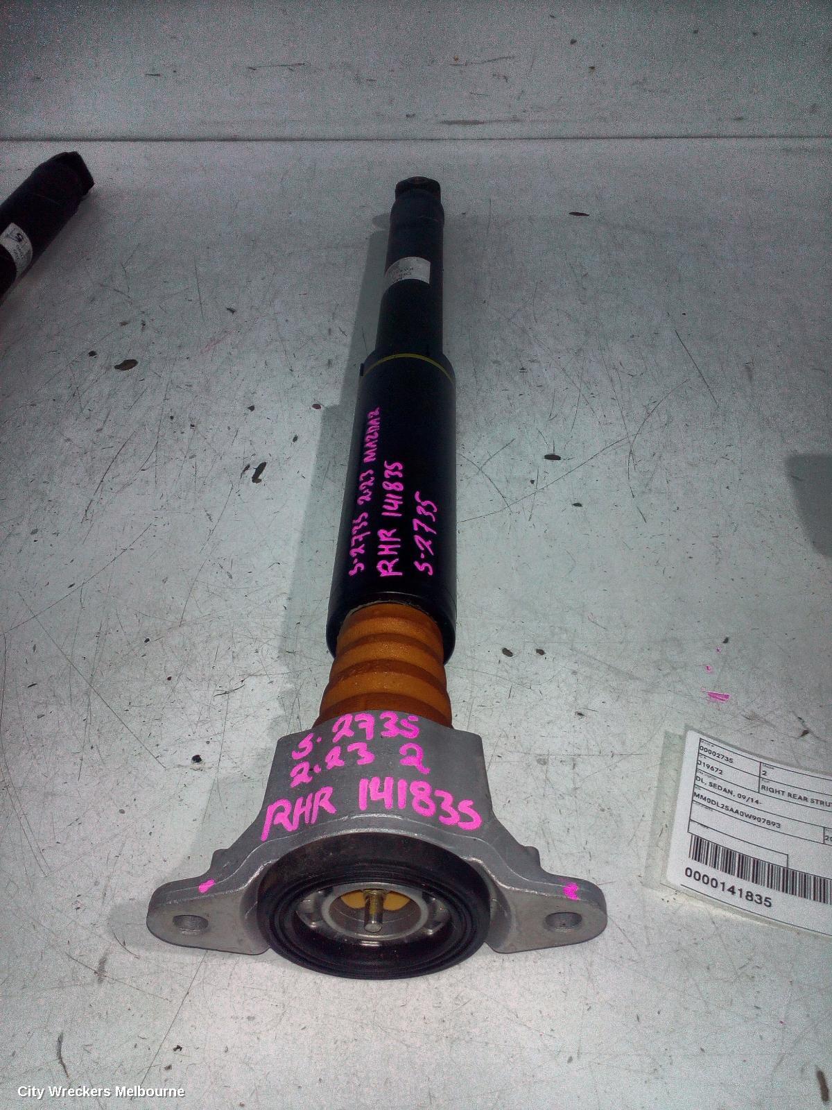 MAZDA 2 RIGHT REAR STRUT, DL, SEDAN, 09/2014 ONWARDS - Image 2
