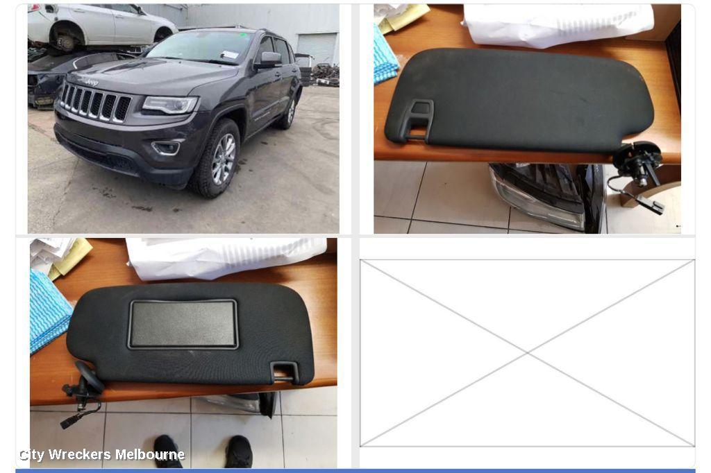 JEEP GRANDCHEROKEE SUNVISOR, WK, RH SIDE, 10/2010 ONWARDS - Image 1