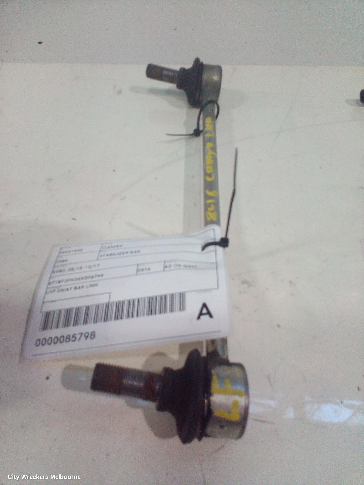 TOYOTA CAMRY STABILISER BAR, XV50, 05/2015 - 10/2017 - Image 1