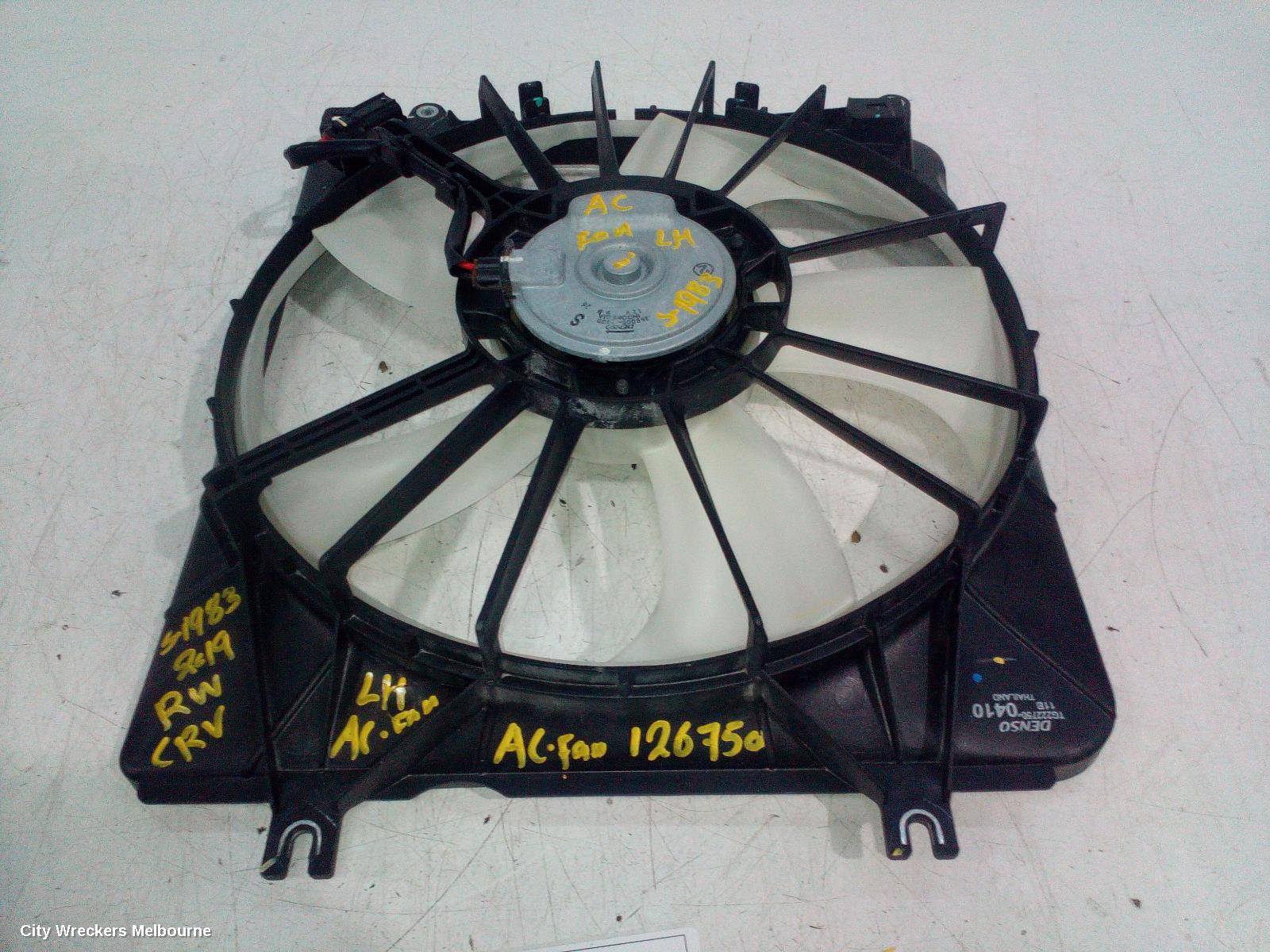 HONDA CRV FAN, A/C FAN (LH SIDE), 7 BLADES, RW, 05/2017 ONWARDS - Image 1