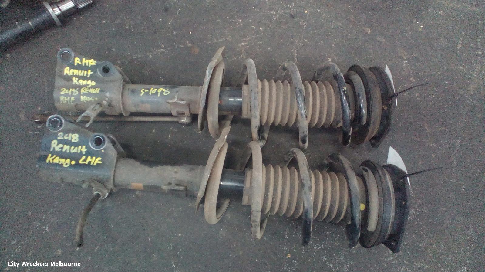 RENAULT KANGOO LEFT FRONT STRUT, DIESEL, 1.5, X61, 03/2013 ONWARDS - Image 2