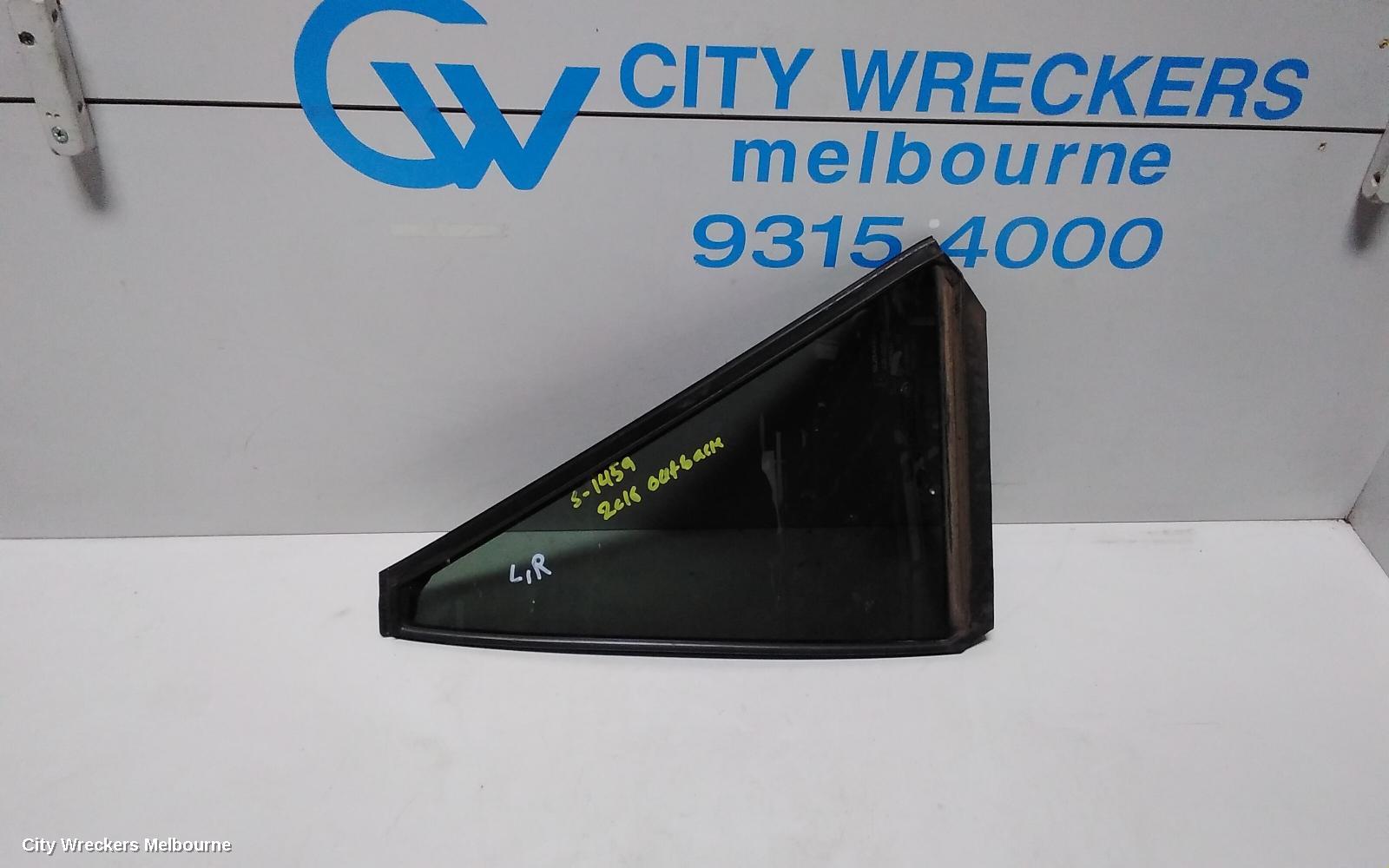 SUBARU OUTBACK LEFT REAR 1/4 DOOR GLASS, 6TH GEN, 08/2014 ONWARDS - Image 1