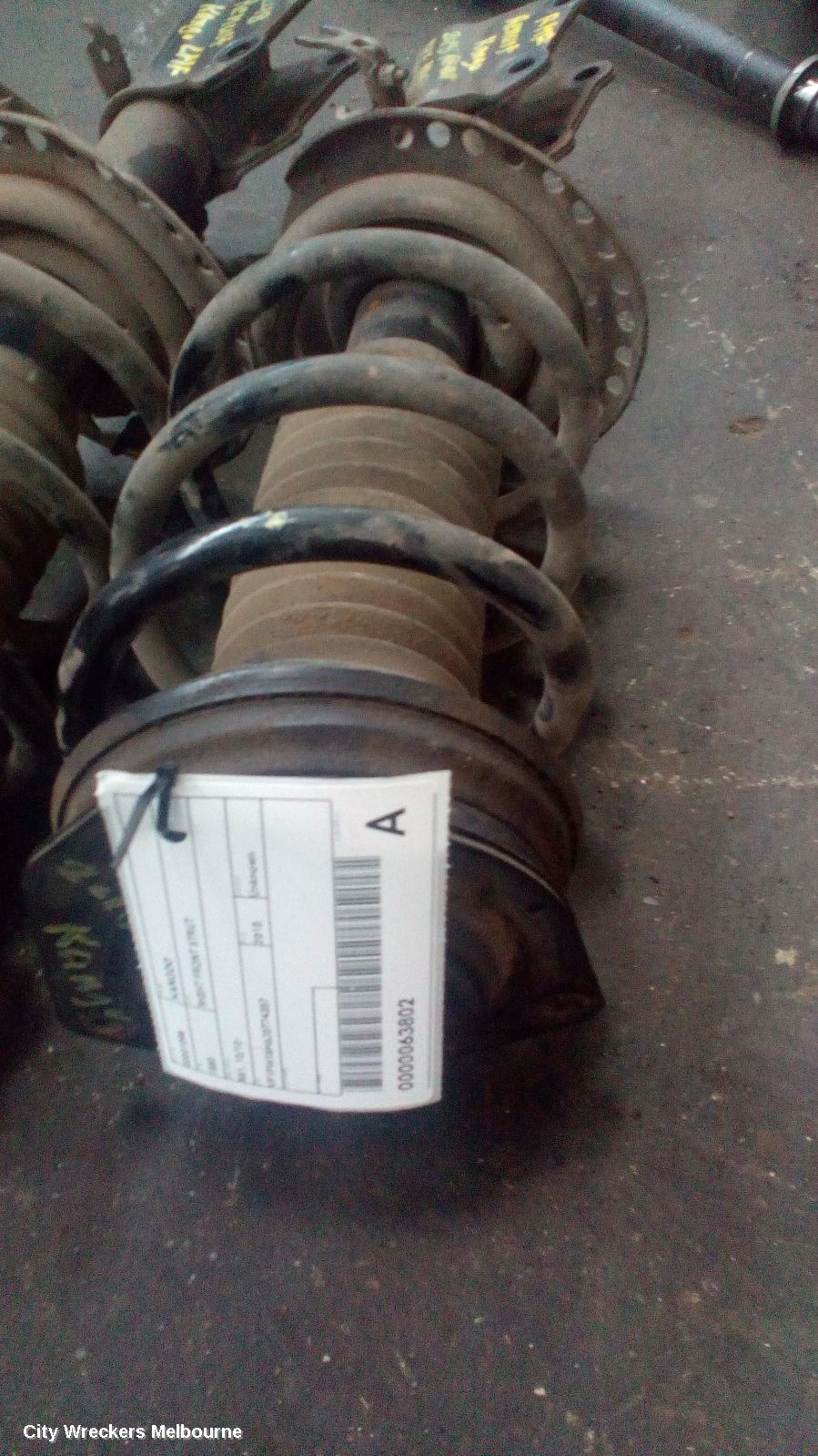 RENAULT KANGOO RIGHT FRONT STRUT, DIESEL, 1.5, X61, 03/2013 ONWARDS - Image 3