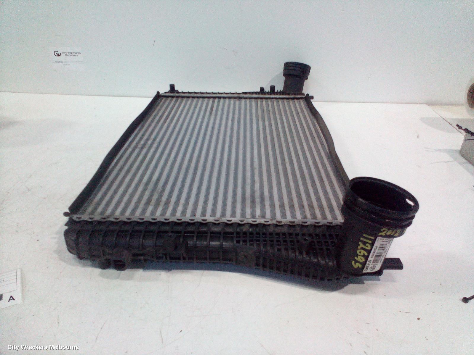 VOLKSWAGEN GOLF INTERCOOLER, PETROL, 1.4, CTHD/CAVD CODE, GEN 6, 10/2008 - 01/2016 - Image 3