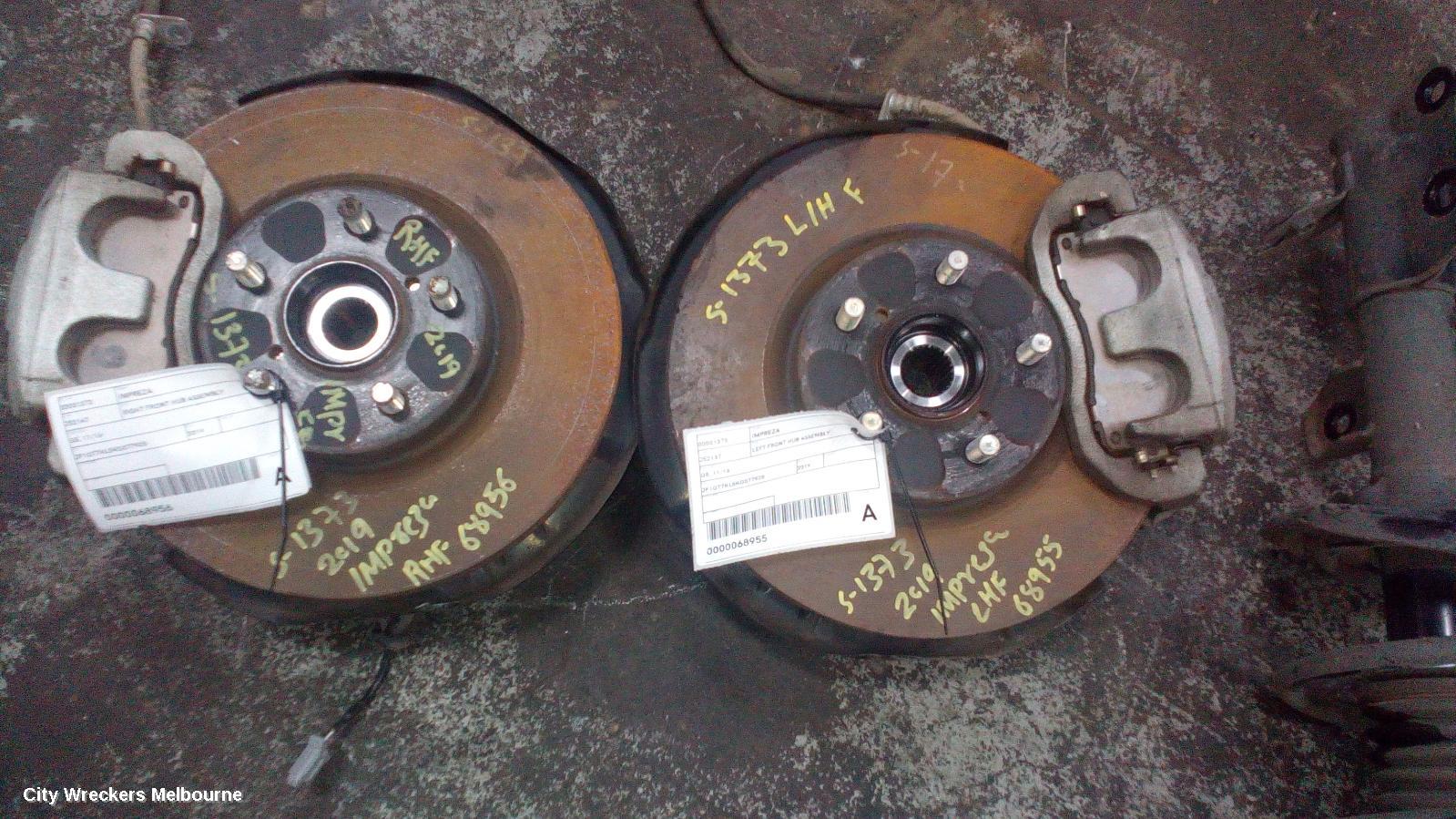 SUBARU IMPREZA LEFT FRONT HUB ASSEMBLY, G5, 11/2016 - 09/2023 - Image 2
