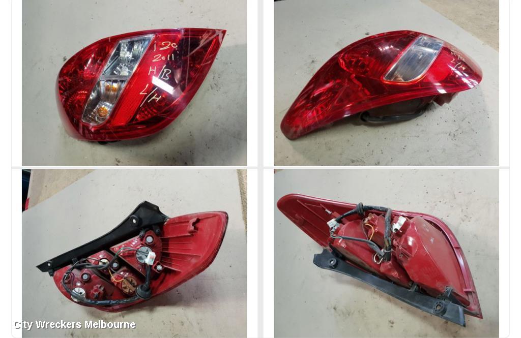 HYUNDAI I20 LEFT TAILLIGHT, PB, 07/2010 - 03/2012 - Image 1