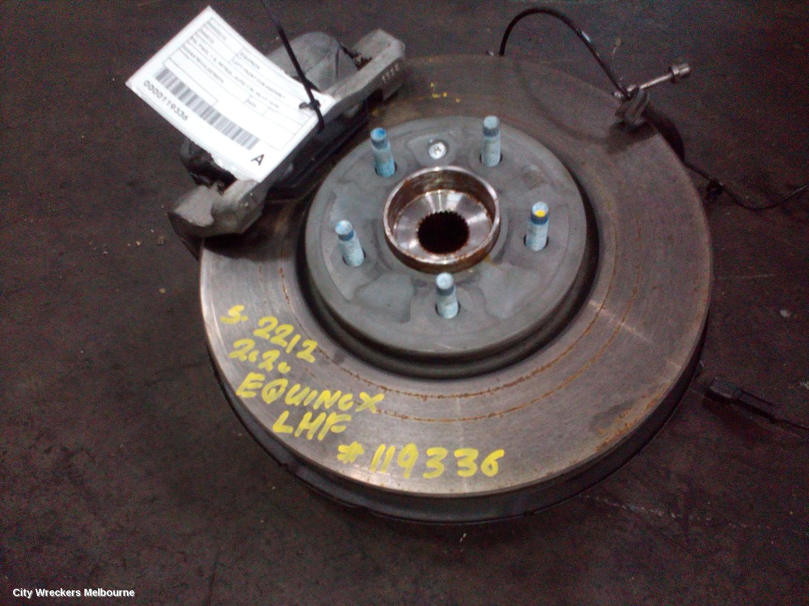 HOLDEN EQUINOX LEFT FRONT HUB ASSEMBLY, EQ, FWD, 1.5, PETROL, AUTO T/M, 09/2017 - 12/2020 - Image 2
