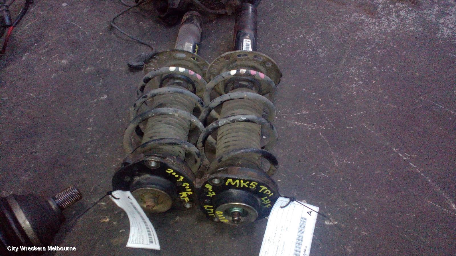 VOLKSWAGEN GOLF LEFT FRONT STRUT, GEN 5, STANDARD TYPE, 07/2004 - 02/2009 - Image 2