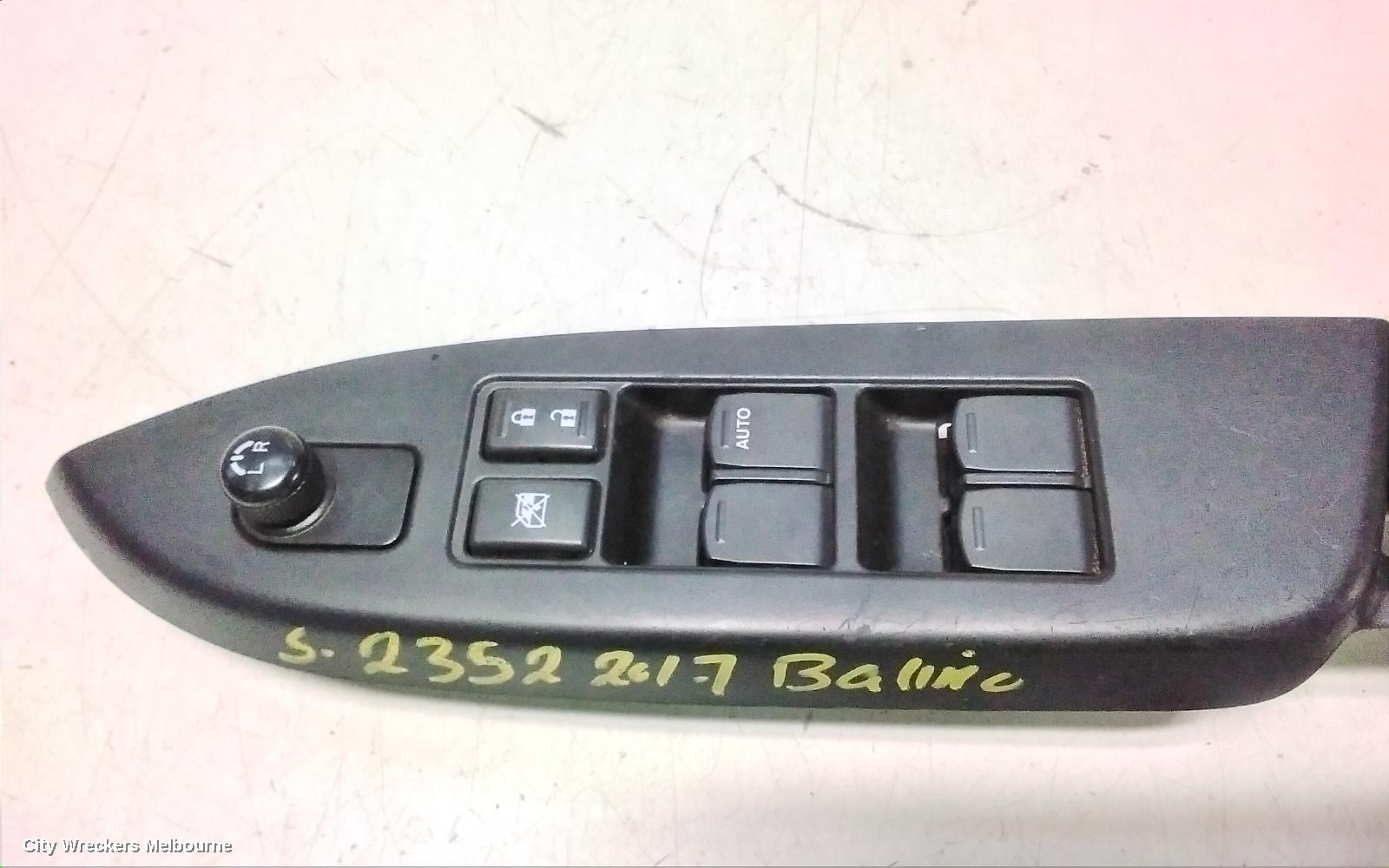 SUZUKI BALENO PWR DR WIND SWITCH, RH FRONT (MASTER SWITCH), 18PIN (12 BIG/6 SML), EW, 04/2016 - 12/2022 - Image 2