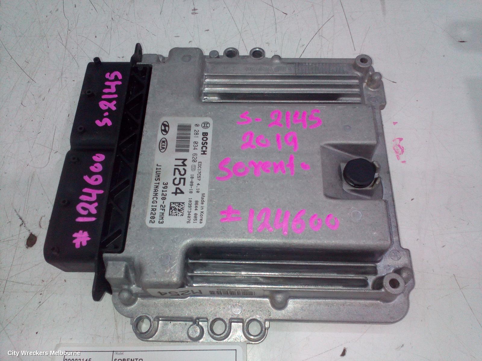 KIA SORENTO ECU, ENGINE ECU, 2.2, DIESEL, ECU ONLY, UM, 06/2015 - 01/2020 - Image 2