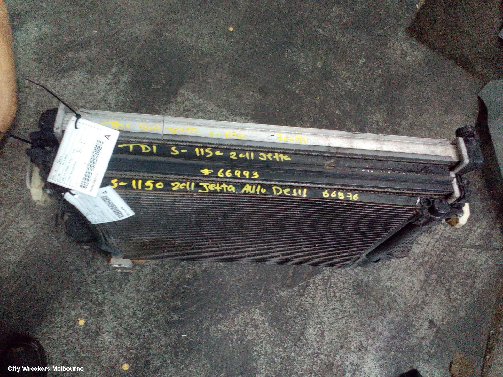 VOLKSWAGEN JETTA A/C CONDENSER, 1B, 02/2011 - 12/2017 - Image 2