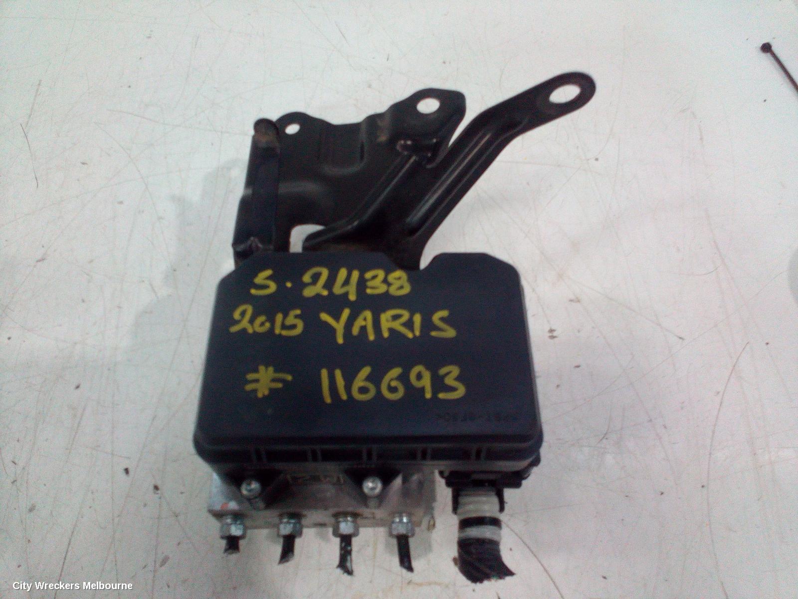 TOYOTA YARIS ABS PUMP/MODULATOR, 3DR/5DR HATCH, NCP13#, 08/2011 - 12/2019 - Image 2