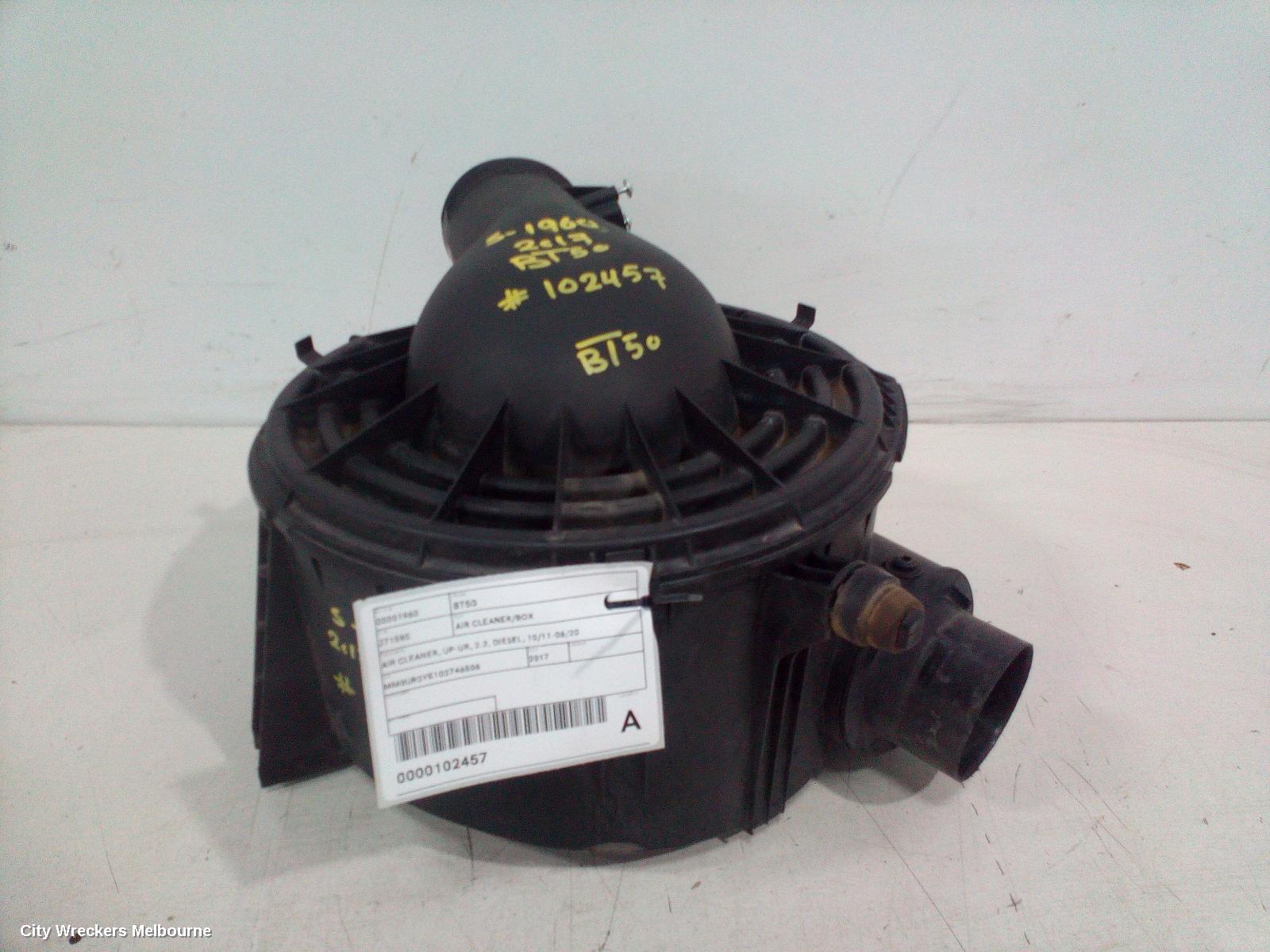 MAZDA BT50 AIR CLEANER/BOX, AIR CLEANER, UP-UR, 2.2, DIESEL, 10/2011 - 06/2020 - Image 1