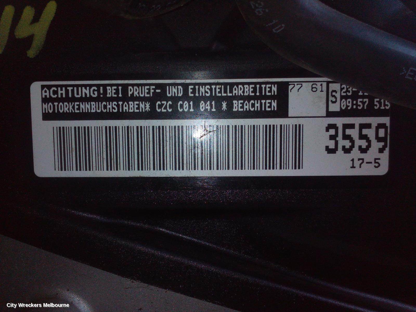 VOLKSWAGEN CADDY ENGINE, PETROL, 1.4, TURBO, 2KN, CZCB CODE, 07/2015 - 02/2021 - Image 3