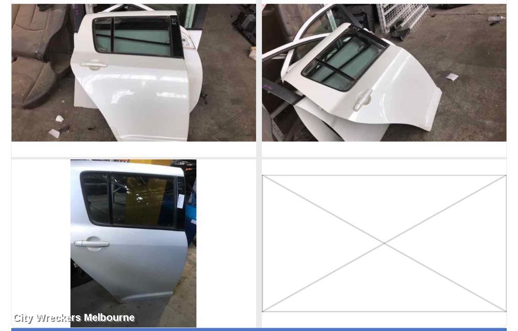 SUZUKI SWIFT RIGHT REAR DOOR, RS415/RS416, 09/2004 - 02/2011 - Image 1