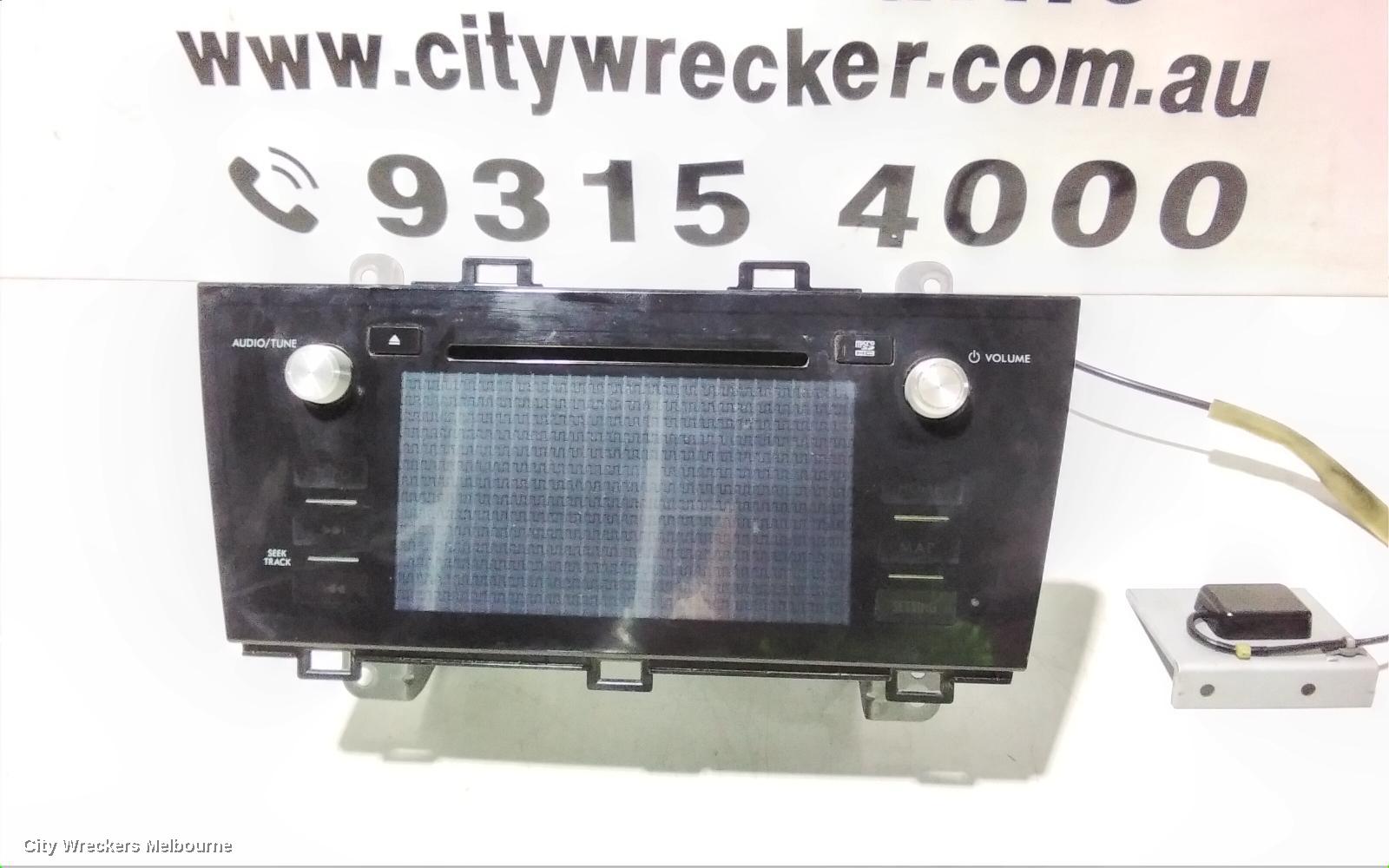 SUBARU OUTBACK RADIO/CD/DVD/SAT/TV, HEAD UNIT, SAT NAV TYPE, P/N ON FACE FB295KS, 6TH GEN, 08/2014 - 12/2020 - Image 2