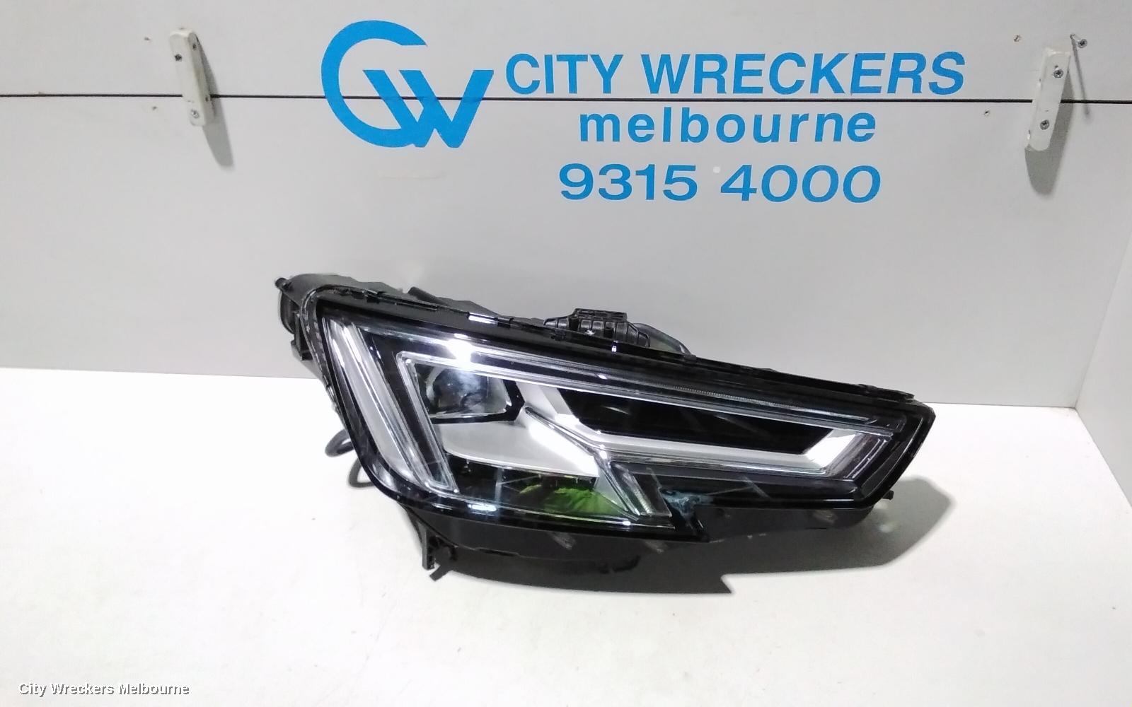 AUDI A4 RIGHT HEADLAMP, B9 8W, LED, NON ADAPTATIVE TYPE, 10/2015 - 11/2020 - Image 1