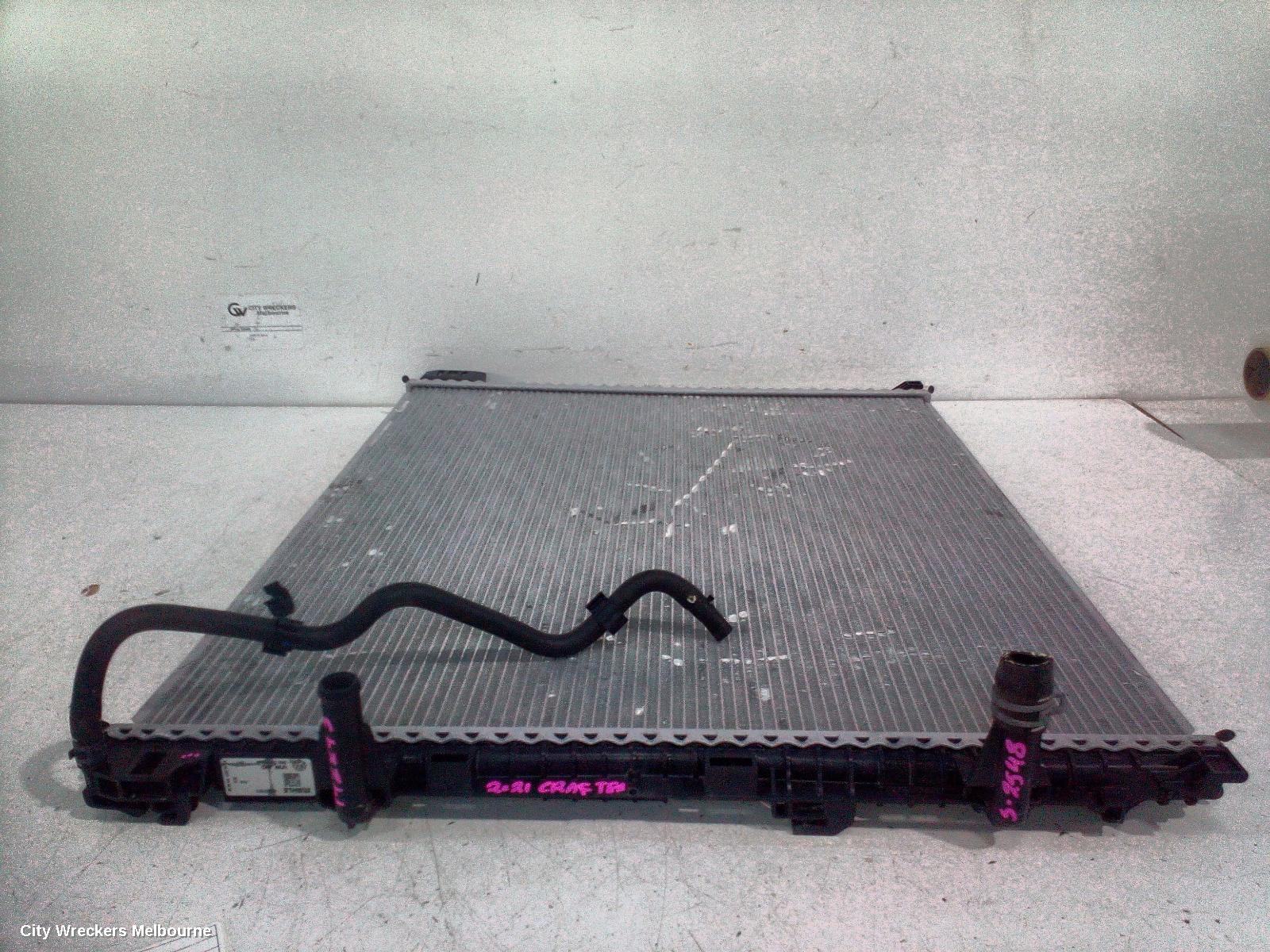 VOLKSWAGEN CRAFTER RADIATOR, AUTO/MANUAL, PRIMARY RADIATOR (CLOSEST TO ENGINE), DIESEL, 2.0, SY1, 08/2017 ONWARDS - Image 1