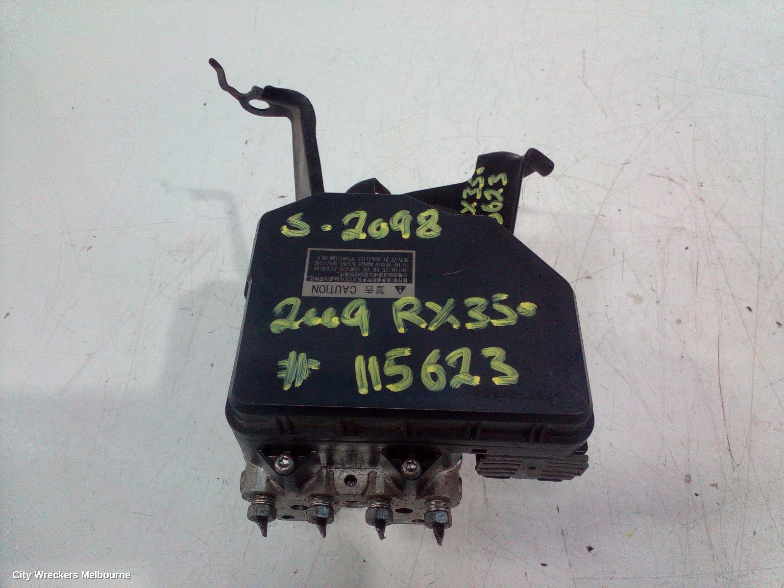 LEXUS RX SERIES ABS PUMP/MODULATOR, AL10, P/N 4454048400, 12/2008 - 08/2015 - Image 1