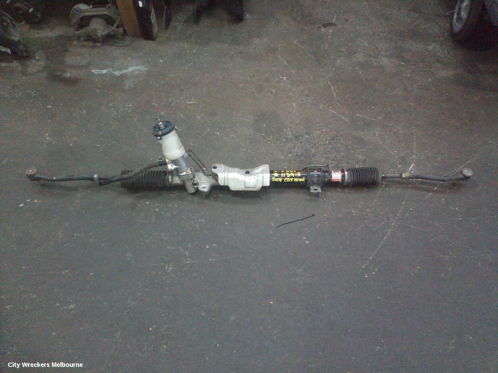 KIA CARNIVAL/GRAND CARNIVAL STEERING BOX/RACK, VQ, PETROL, 3.5, G6DC, 11/2012 - 12/2014 - Image 2