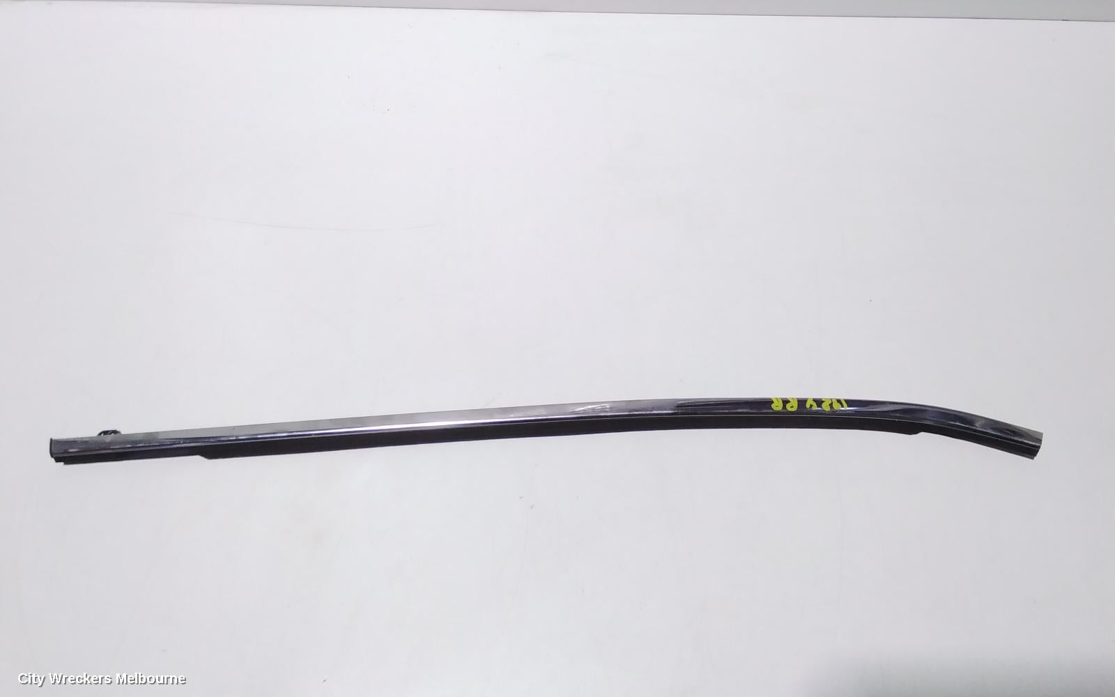 MAZDA 3 DOOR MOULD, RHR CHROM MOULD: 92655, RH REAR, RUBBER CHANNEL DOOR FRAME MOULD, HATCH, BP, 03/2019 ONWARDS - Image 1