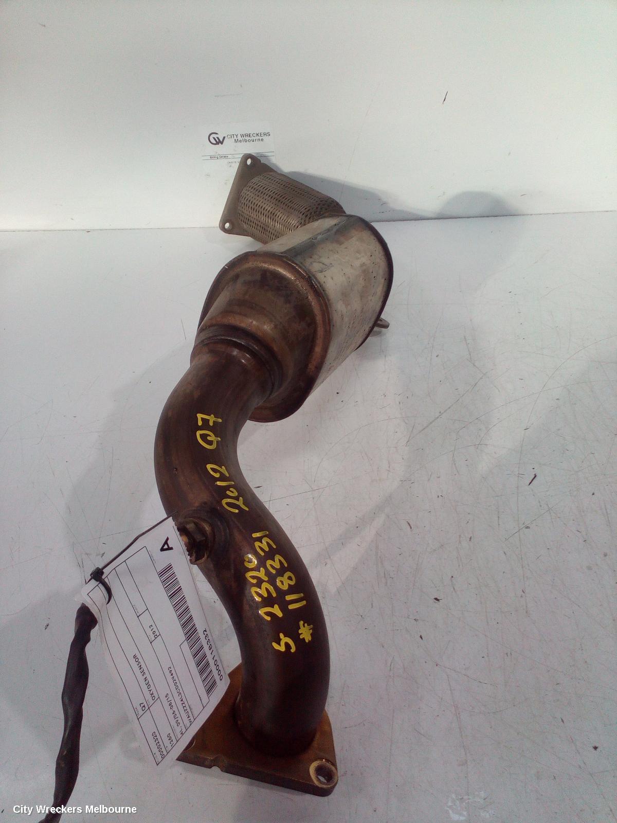 AUDI Q7 CATALYTIC CONVERTER, DOWNPIPE-CAT TYPE, 3.0, DIESEL, CJGA/CRCA/CJMA CODE, 4L, 09/2010 - 08/2015 - Image 1
