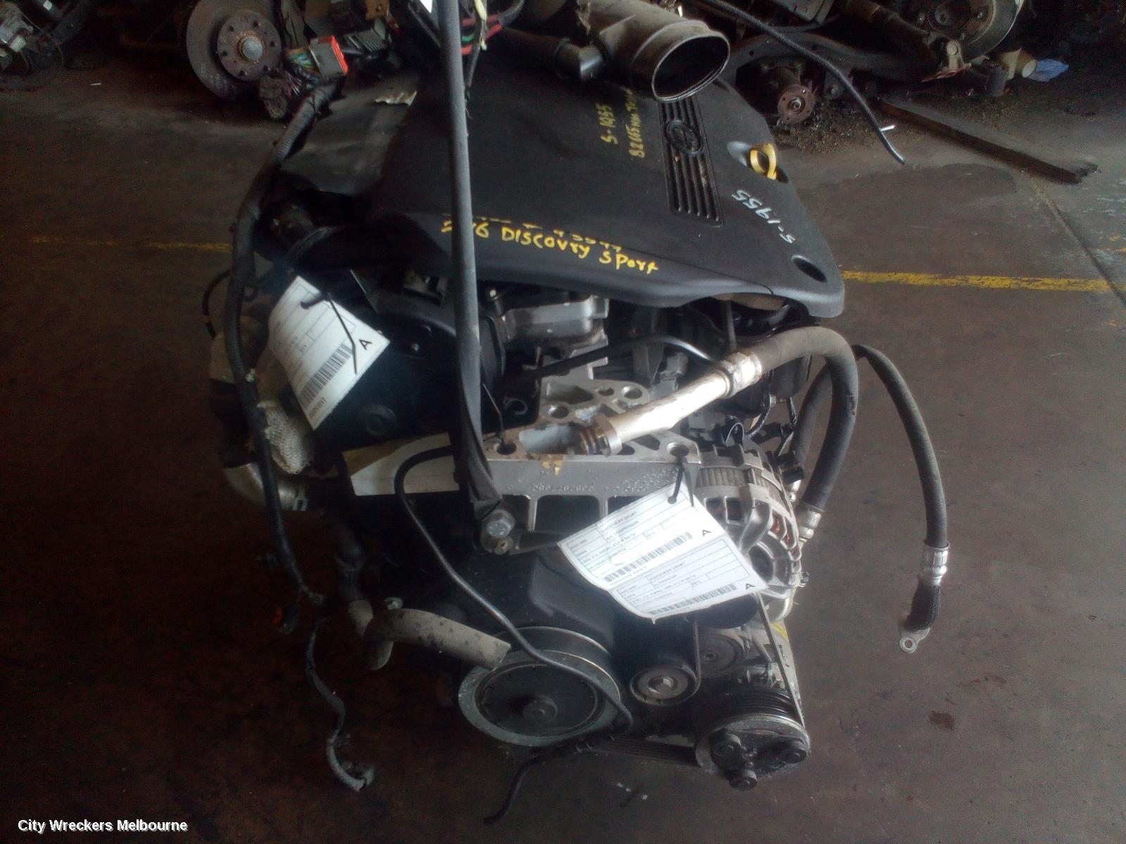 LAND ROVER DISCOVERY SPORT ENGINE, DIESEL, 2.2, TURBO, L550, 01/2015 - 06/2016 - Image 2