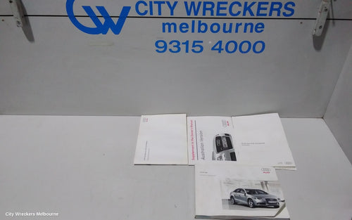 AUDI A4 OWNERS HANDBOOK, B8 8K, DIESEL, 02/2008 - 06/2012 - Image 1