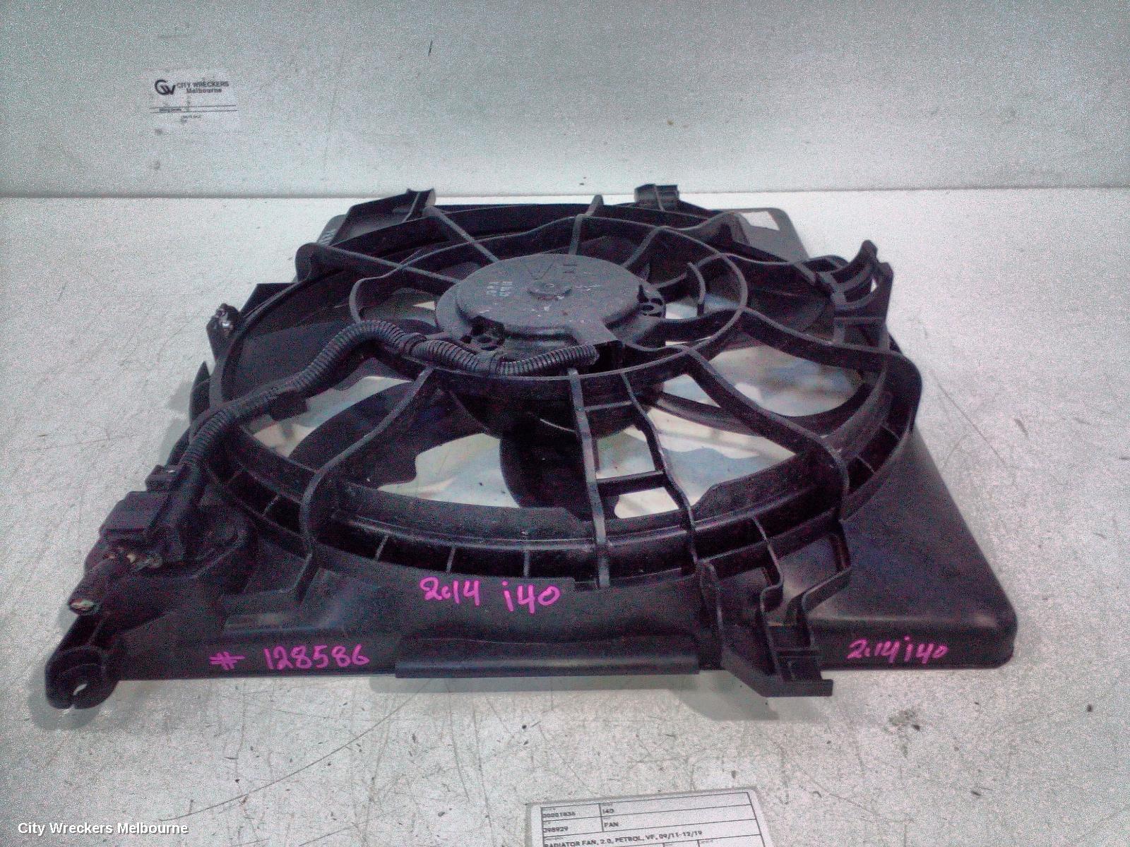 HYUNDAI I40 FAN, RADIATOR FAN, 2.0, PETROL, VF, 09/2011 - 12/2019 - Image 2