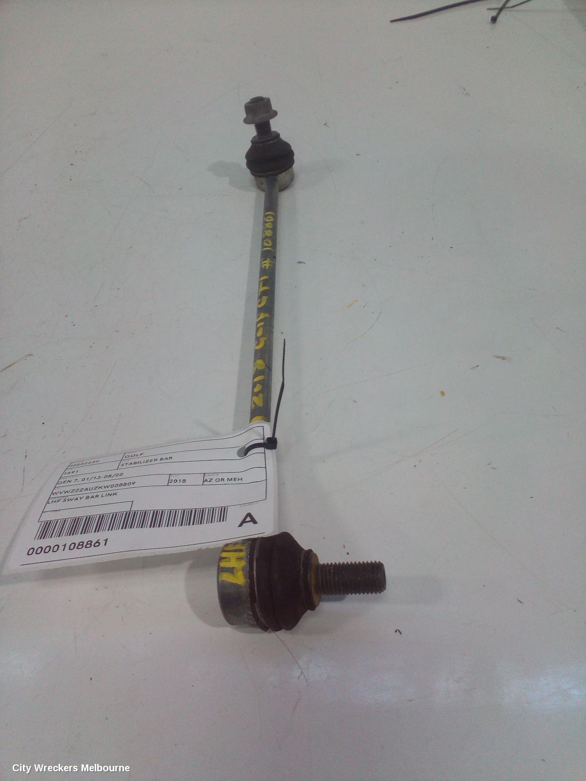 VOLKSWAGEN GOLF STABILISER BAR, GEN 7, 11/2012 - 08/2020 - Image 3