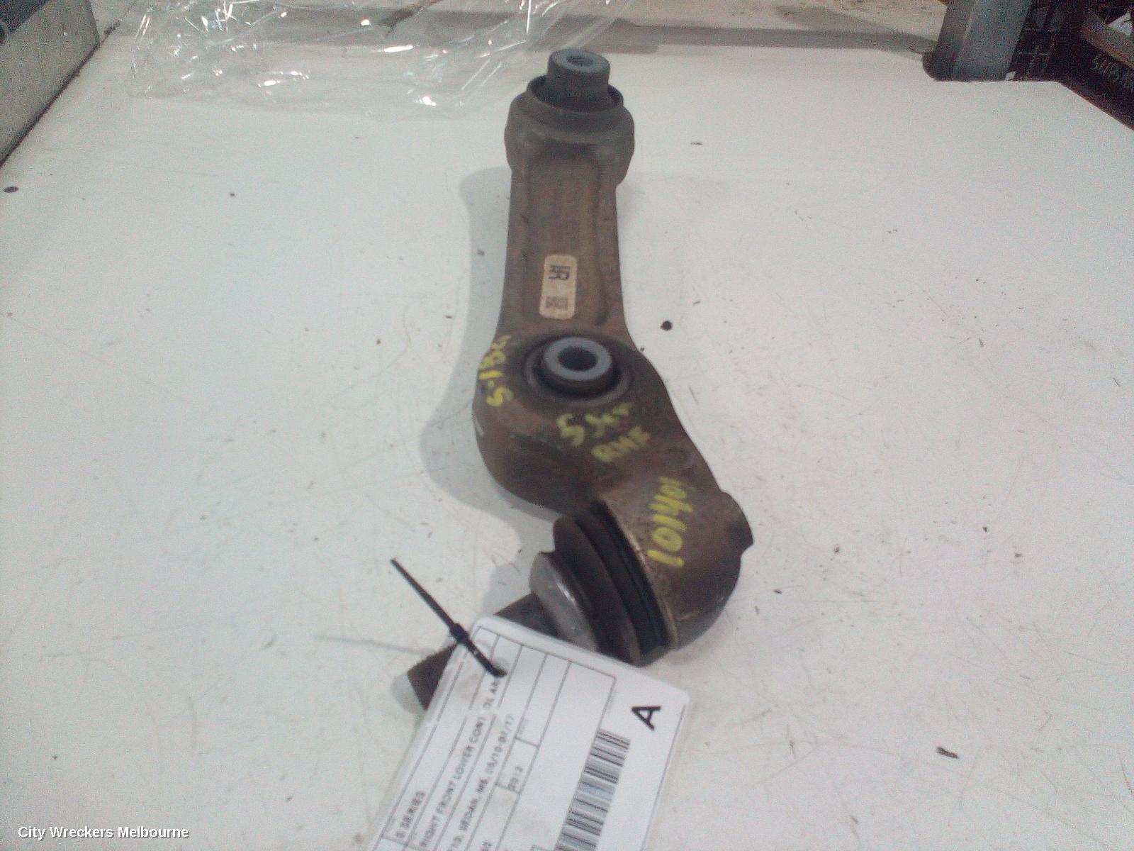 BMW 5 SERIES RIGHT FRONT LOWER CONTROL ARM, REAR (STRAIGHT), F10, SEDAN, M5, 05/2010 - 01/2017 - Image 3