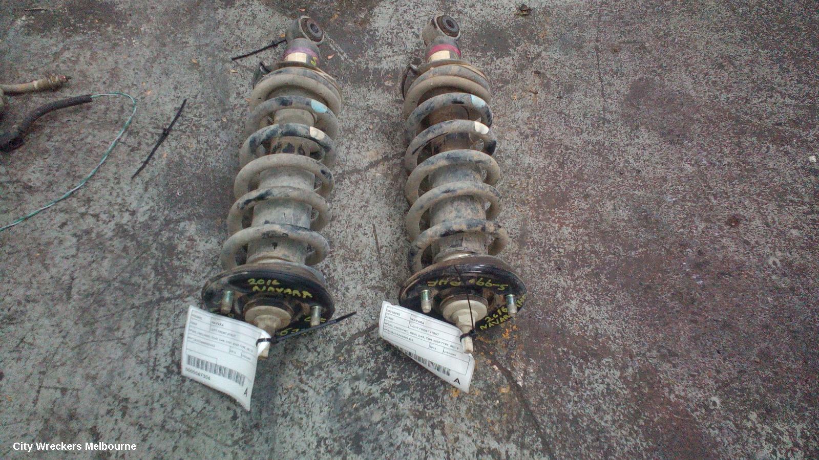 NISSAN NAVARA LEFT FRONT STRUT, NP300, 2WD/4WD, DUAL CAB, COIL SUSP TYPE, 05/2015 ONWARDS - Image 3