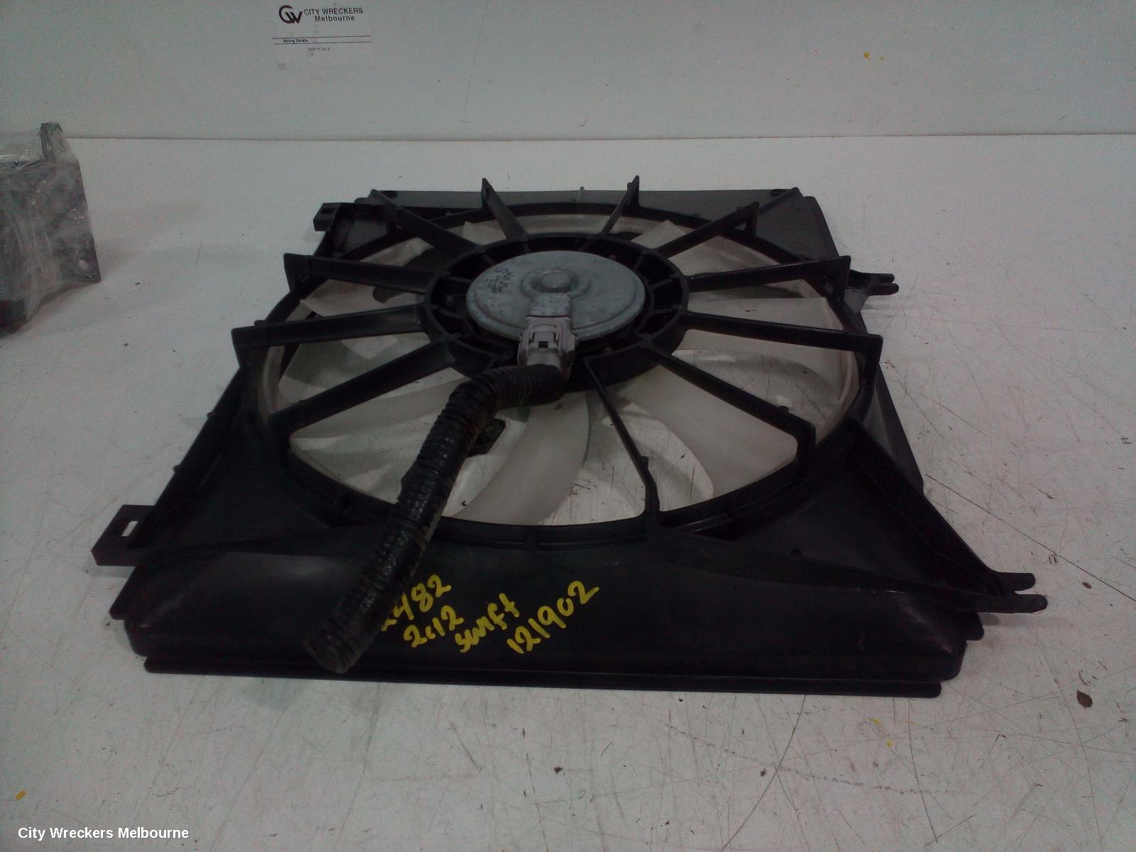SUZUKI SWIFT FAN, RADIATOR FAN, FZ, 08/2010 - 03/2017 - Image 1