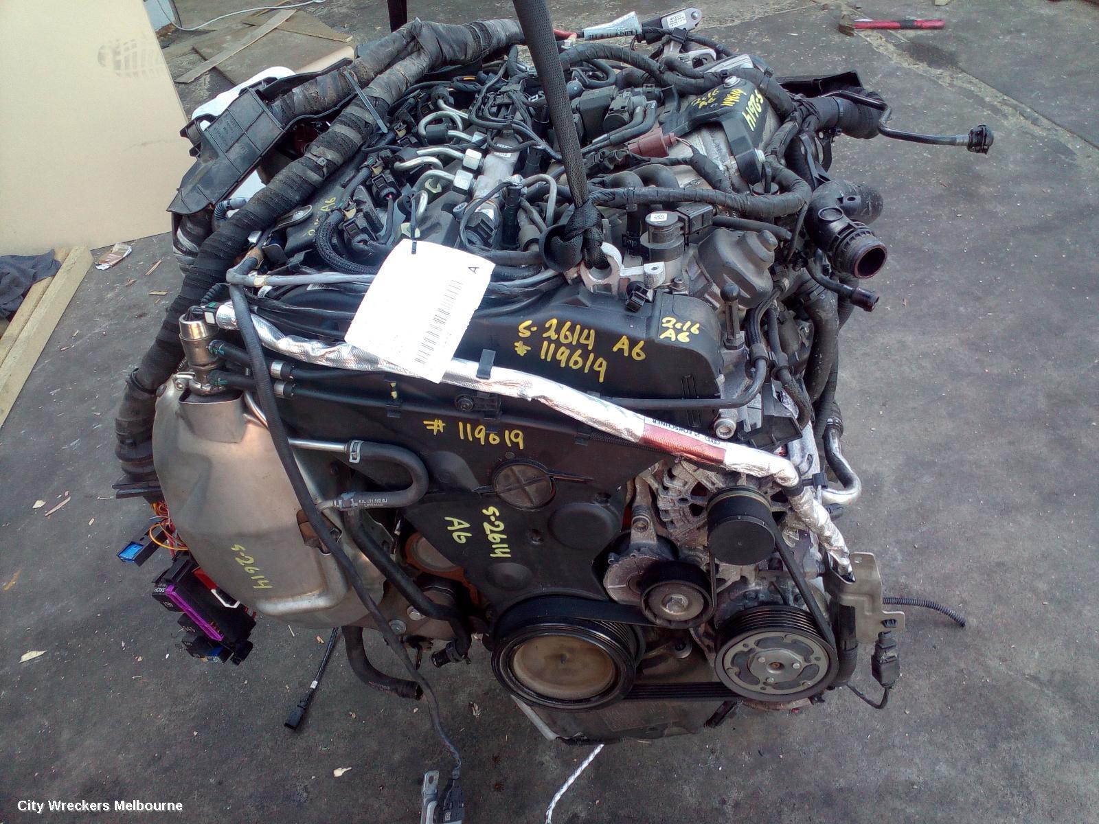 AUDI A6 ENGINE, DIESEL, 2.0, TURBO, 4G/C7, CNHA CODE, 04/2011 - 06/2018 - Image 1