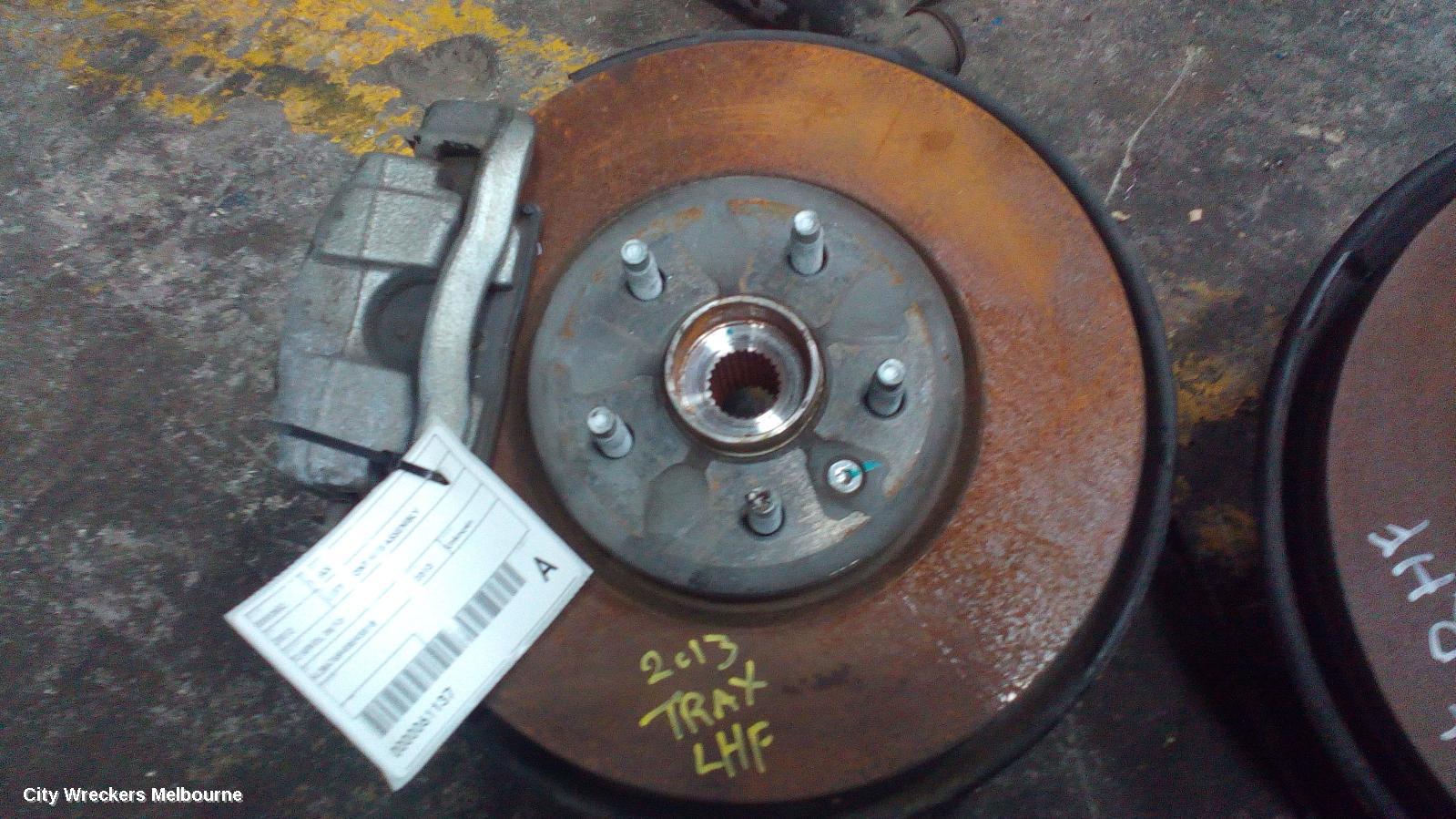 HOLDEN TRAX LEFT FRONT HUB ASSEMBLY, TJ SERIES, 08/2013 ONWARDS - Image 1