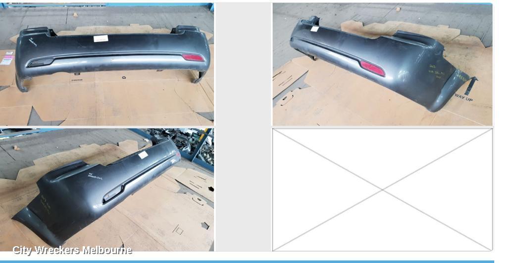 KIA SORENTO REAR BUMPER, BL, FLARED TYPE, 11/2006 - 09/2009 - Image 1