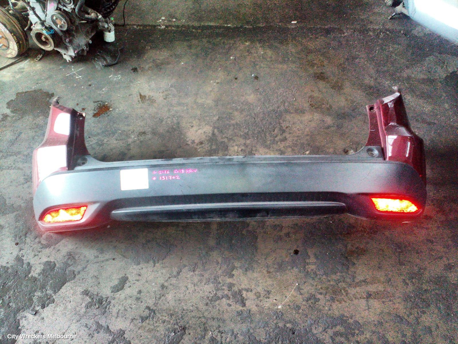 HONDA HRV REAR BUMPER, RU5, BUMPER BAR, NON PARK SENSOR TYPE, 12/2014 - 10/2021 - Image 1