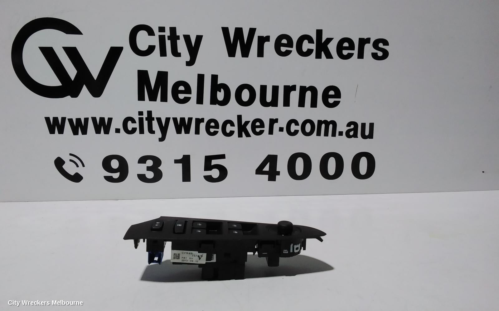 HOLDEN TRAX PWR DR WIND SWITCH, RH FRONT (MASTER SWITCH), TJ SERIES, 08/2013 - 12/2020 - Image 2