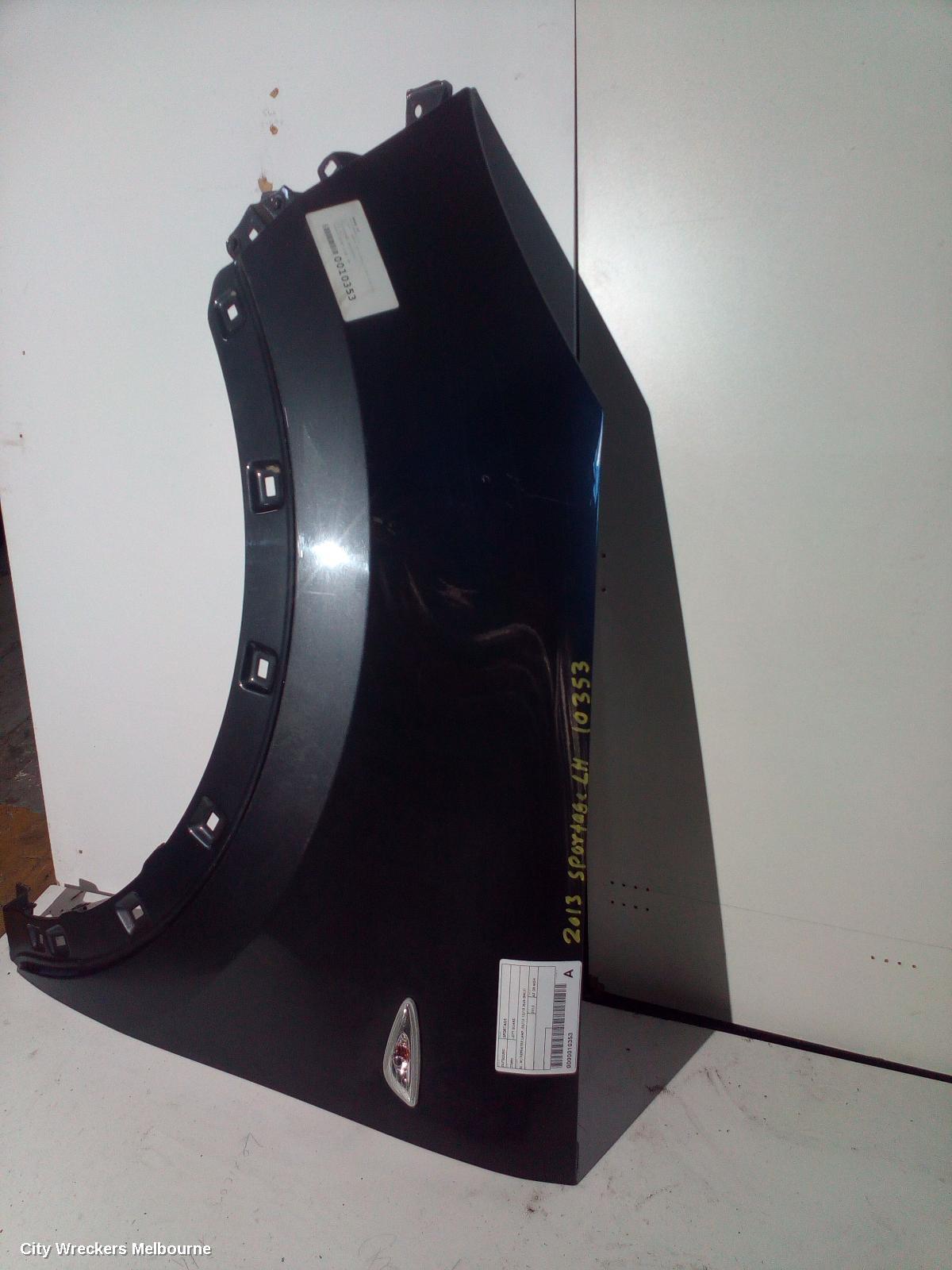 KIA SPORTAGE LEFT GUARD, SL, W/ REPEATER LAMP, 06/2013 - 10/2015 (AUS ONLY) - Image 3